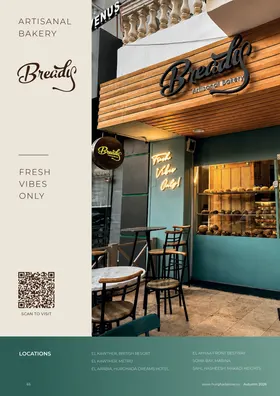 Breads Artisanal Bakery: Wie abgedruckt